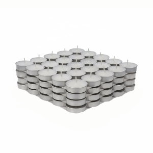 Classic Unscented Tealight Candles – Pure Wax, Clean Burn, Perfect for Every Occasion